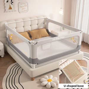 Barrière <span class=keywords><strong>de</strong></span> sécurité respirante pour <span class=keywords><strong>lit</strong></span> d'enfant UD Kids Play, barrière <span class=keywords><strong>de</strong></span> <span class=keywords><strong>lit</strong></span> pour tout-petits, barrière <span class=keywords><strong>de</strong></span> <span class=keywords><strong>lit</strong></span> pour enfants - Product Image 2