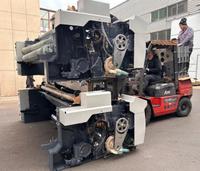 Machine à filer le textile au prix d'usine pour produire du coton uni ou à motif sergé, métier à tisser à jet d'air