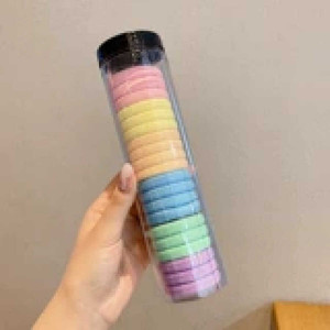 Fasce elastiche fatte a mano semplici eleganti per ragazze di tendenza di moda in pizzo acrilico peluche vendita all'ingrosso per bambini - Product Image 1