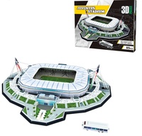 Bâtiment de stade de football Anfield Puzzles en papier 3D Assemblage de bricolage personnalisé avec motif d'ours