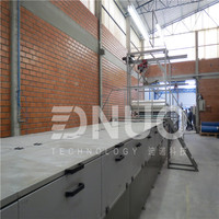 Production automatique de feuilles d'éclairage de lucarnes de toiture en fibre de verre FRP faisant la Machine Chine Fabricant avec des composants PLC