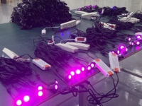 Mini Focos LED RGB de 12x3W para Empotrar, Sin Parpadeo, con Control Remoto, IP65 Impermeables, para Terraza, Pérgola, Toldo