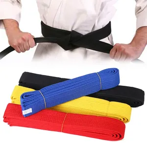 1PCS Martial Arts Judo Taekwondo Professional <b>Belts</b> Judo Jiu Jitsu Standard Tapes Protective Waistband - Product Image 2