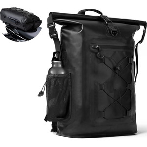 กระเป๋า15L พีวีซีน้ำหนักเบา/25L การตั้งแคมป์พายเรือคายัคกระเป๋าท่องเที่ยวกลางแจ้งกันน้ำกระเป๋าเป้สะพายหลังกระเป๋าแห้งมอเตอร์ไซค์ - Product Image 1