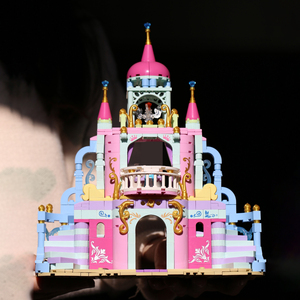540pcs hạt gạch xây dựng lâu đài khối câu chuyện cổ tích lãng mạn công chúa hoàng tử đám cưới lâu đài tự lắp ráp xây dựng gạch - Product Image 5