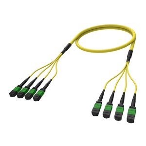 Fully Customizable MTP MPO Trunk Cable 24 48 <strong>Fiber</strong> 10M Cord <strong>Fiber</strong> Optic Jumper Patch Cord ZG Tech - Product Image 2