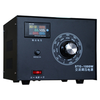 Transformateur Variable 1000W Certifié CE ISO, Réglable 0-300V, Variac de Haute Qualité à Bobine Toroidale, Efficacité 98%, Monophasé