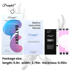 بطارية ليثيوم عالية السعة من فلاي إيجل بسعة 3510 مللي أمبير في الساعة لهواتف آيفون 11 و12 برو، بطارية من الدرجة A+ - Product Image 6
