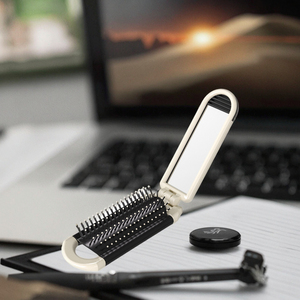 Biểu Tượng Tùy Chỉnh Mini Gấp Túi Pop-up Tóc Bàn Chải Gương Lược Cá Nhân Vướng Công Cụ Chăm Sóc Tóc Cho Nhà Có Tính năng Nhựa - Product Image 6