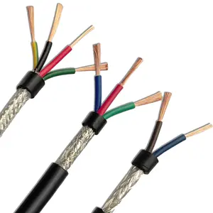 Venta al por mayor UL2725 30AWG 26AWG 28AWG Cable de señal de transmisión de datos multinúcleo flexible Cable de alta velocidad blindado