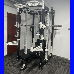 Máquina Smith para Gimnasio en Casa, Venta al por Mayor de Fábrica, Entrenador Multifuncional, Equipo de Ejercicio con Cables Cruzados, Estación Múltiple Ht-pnt - Product Image 2