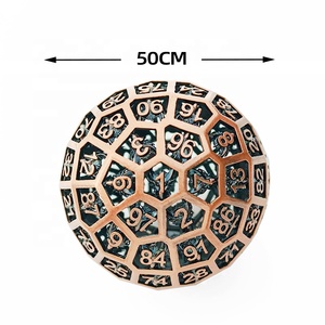 Merrycoo Tùy Chỉnh D & D Nhựa 100 Hai Mặt D60 D20 Dnd RPG Dungeons Và Dragons Quá Khổ Đa Diện Rồng Hollow D100 Kim Loại Dice <span class=keywords><strong>Set</strong></span> - Product Image 1