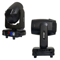 2026 Heißer Verkauf Mini 230W RGBW Disco Club Bühnen-Beam Moving Head Beleuchtung Vollfarbiger LED-Ring DMX512 Hochzeitsbeleuchtung
