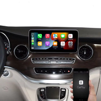 Radio Mobil Android 13 10,25 inci, Pemutar DVD Mobil dengan GPS untuk Mercedes Benz V Class V250 V260 W446 W447 NTG5.0 2015-2018
