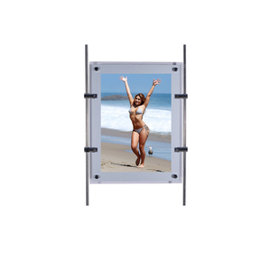 Los letreros LED de ventana de doble cara de los agentes inmobiliarios muestran una caja de luz publicitaria Premium - Product Image 1