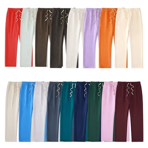 <strong>Men's</strong> Heavyweight 350GSM Heavy <strong>Fleece</strong> Pants Custom logo <strong>Men's</strong> Sweatpants <strong>Men's</strong> Pants print logo <strong>Fleece</strong> sweatpants <strong>Trousers</strong> - Product Image 2