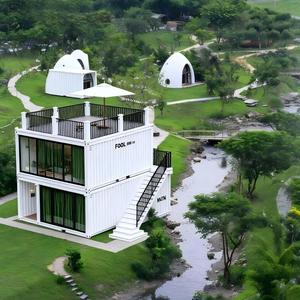 Casa Contenedor Prefabricada <span class=keywords><strong>de</strong></span> Lujo con Diseño Moderno, Completamente Amueblada y con Baño, <span class=keywords><strong>para</strong></span> Glamping, Hoteles y Resorts, Mercado Global - Product Image 6
