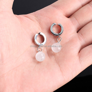 Pendientes de clip de cosplay de The Main Saint Takamatsu con piedra ojo de gato, BanG Dream Shiina Riki Yoshinai <span class=keywords><strong>Mygo</strong></span> - Product Image 3