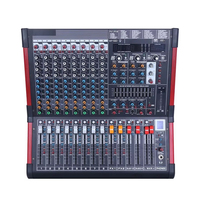 Console de mixage audio professionnelle 8 canaux KS8 avec 2 sorties stéréo, 99 effets DSP pour DJ, scène, son live, enregistrement en studio