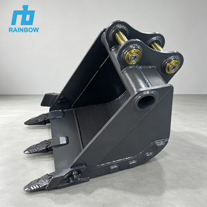 Godet d'excavatrice standard RB pour le marché australien, OEM NM400 Q460, certifié ISO 9001:2008, GPB03, capacité de 0,1 à 8 m³, vente en gros - Product Image 1