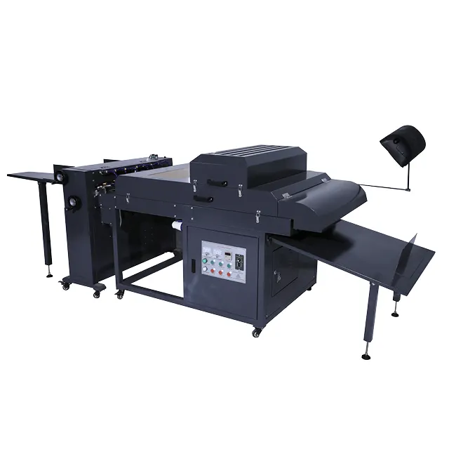 Dubbele 100 650 Mm Snelle Snelheid Uv Lak Coating En Curing Machine Voor Digitale Print 24