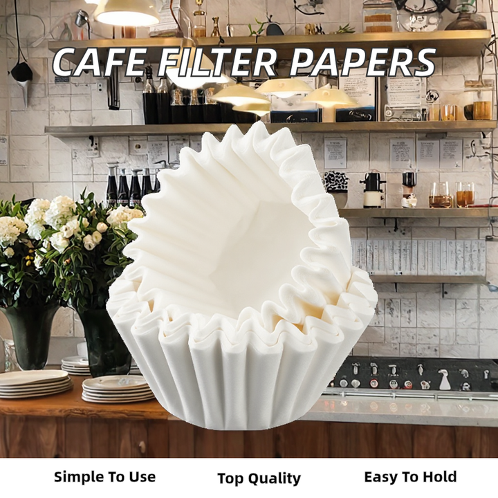 Premium Handheld Eco-Friendly Food Grade Coffee Filter Papers White ...