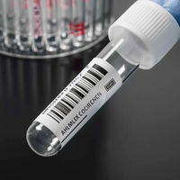 Verre résistant d'équipement cryogénique de stockage d'azote ultra-bas pour les labels pharmaceutiques de vinyle de recherche