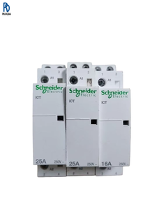 Contacteur AC modulaire ICT, Contacteur AC domestique, Contacteur basse tension, Contacteur de contrôle de puissance, Contacteur à montage sur rail DIN - Product Image 1