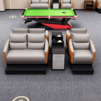 Siège de canapé de luxe spécifique à une pièce Canapé de billard Usine Haut de gamme Hall Spectator Chair Club Sofa