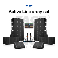 Système de sonorisation professionnel actif à double haut-parleur de 12 pouces en néodyme, 1000 W, audio professionnel passif, pour spectacles en plein air