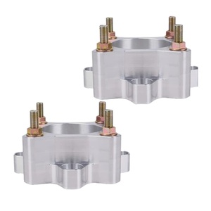 1 paire d'entretoises de roue arrière en aluminium forgé 4/110 2 pouces pour <span class=keywords><strong>Suzuki</strong></span> <span class=keywords><strong>LTZ</strong></span> <span class=keywords><strong>400</strong></span> / <span class=keywords><strong>LTZ</strong></span> 250 (2x2 pouces = 4 pouces) ATV UTV 1341050001 - Product Image 5