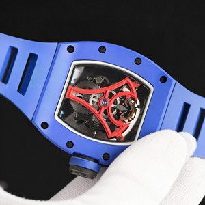 <span class=keywords><strong>Orologio</strong></span> <span class=keywords><strong>da</strong></span> Uomo Edizione Limitata <span class=keywords><strong>da</strong></span> <span class=keywords><strong>Collezione</strong></span>, in Ceramica, Meccanico Autentico, con Tourbillon Blu Torre Eiffel, Automatico - Product Image 4