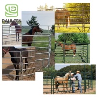 Clôture portative de panneau de cheval et de bétail de prix usine avec des produits de haute qualité de grille et de porte