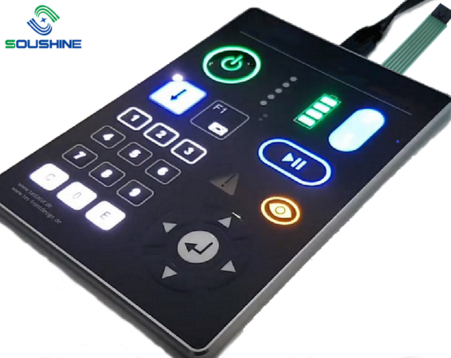 Medical Membrane Switch PC Film Keyboard Electrical Keycaps for Keypads & Keyboards
