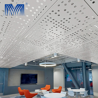 Panneau mural en métal perforé en aluminium découpé au laser 3D, résistant à l'eau, de couleur et de taille personnalisées, au design moderne et tendance
