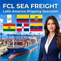 Fret maritime FCL, logistique de conteneurs, agent maritime, transitaire, Chine vers Colombie, Chili, Costa Rica, livraison finale