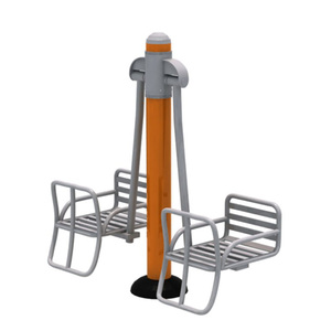 Divers équipements de <span class=keywords><strong>Fitness</strong></span> de plein air en plastique Durable + acier promotionnels, équipement d'exercice de parc en plein air - Product Image 3