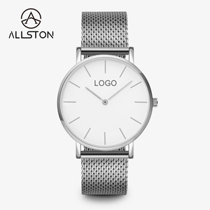 <span class=keywords><strong>Montre</strong></span>-bracelet Allston pour femme en acier inoxydable, design minimaliste doré, boîtier en alliage <span class=keywords><strong>de</strong></span> <span class=keywords><strong>luxe</strong></span>, bracelet en cuir, prix d'usine, soldes <span class=keywords><strong>de</strong></span> liquidation - Product Image 2
