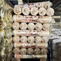 Tissu Jacquard Brocart Teint en Fil 100% Polyester Anti-Déchirure Résistant à l'Abrasion Poids Moyen Prix Usine Pas Cher