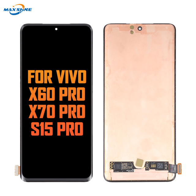 Mobile Phone Spare Parts Replacements LCD Assembly Displays for Vivo X60 Pro X60 Pro+ X60T Pro+ X70 Pro S15 Pro LCD Touch Screen