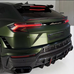Kit de Carrocería de Fibra de Carbono para Lamborghini URUS, Estilo LD, Alerón Delantero, Faldones Laterales, <span class=keywords><strong>Difusor</strong></span> y Capó Ancho - Product Image 5