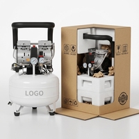 Compresseur d'air silencieux sans huile portable Compair avec réservoir d'air de 32 L