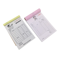 Carnet de formulaires de factures et commandes 8,3x5,5 pouces, papier autocopiant en 2 feuillets, bloc de factures duplicata, formats A4/A5/A6, formulaires NCR