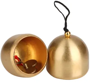 Hot Selling Professional Factory Supply Custom Small Metal Craft Lucky Bells For Home Decorative
