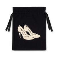 Sac à poussière personnalisé en toile de coton biologique pour chaussures, sac promotionnel écologique pour le shopping, cadeau, chapeau, emballage de cheveux, pochette en mousseline avec cordon de serrage