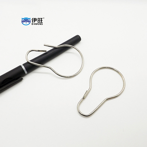 EWANG vente directe en forme de pied tringle à rideau accessoires de quincaillerie crochets anneaux de rideau de douche - Product Image 3