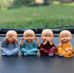 Tùy Chỉnh Nhựa Cutely Shaolin Little Monk Cho Trang Trí Nội Thất - Product Image 6