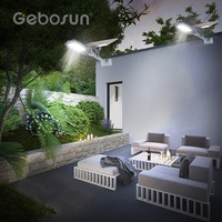 Gebsun – lampadaire Led solaire d'extérieur, étanche Ip66 Smd 20w 30w 50w, liste de prix