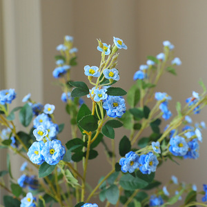 <span class=keywords><strong>Fiore</strong></span> Artificiale Decorativo Multi-testa Mini Rosa Stile Primrose in Seta con Tessuto di Seta per Arredamento Casa Romantico/Nordico - Product Image 3