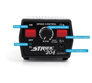 Perceuse à ongles électrique 65W 35000 tr/min forte 204 ensemble de manucure électrique Machine de pédicure équipement de coupe-ongles <span class=keywords><strong>professionnel</strong></span> - Product Image 3